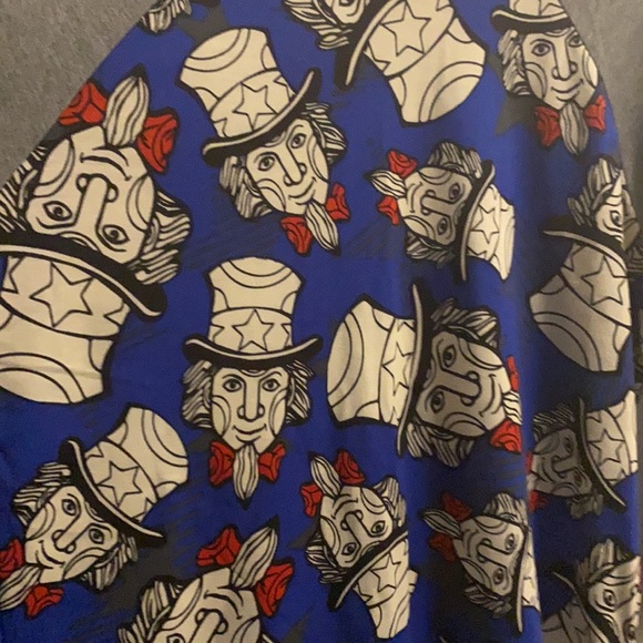 LulaRoe Randy 4th July - Picture 3 of 3
